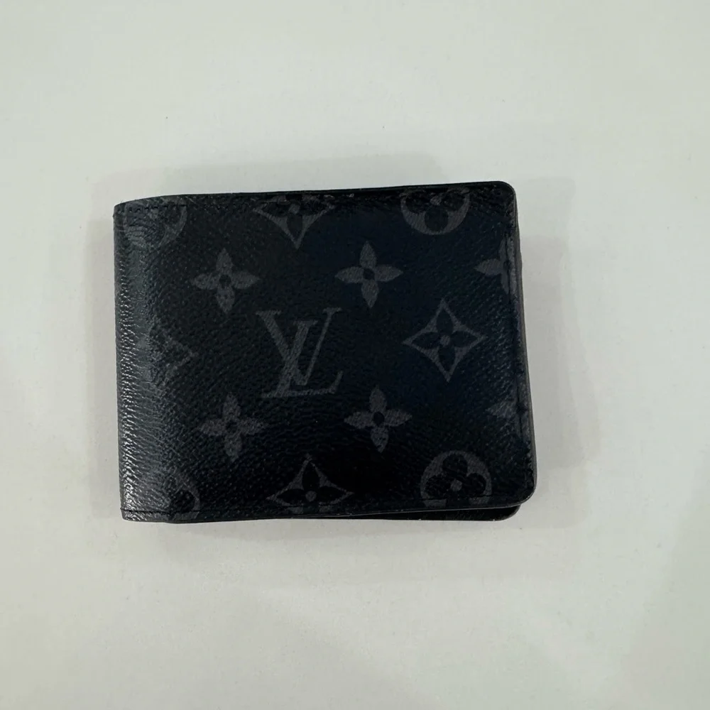 Louis Vuitton Monogram Black and Gray Wallet - Picture 2 of 4